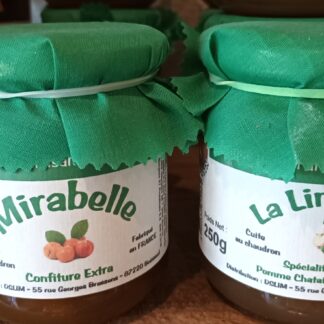 confiture cuite au chaudron 250g